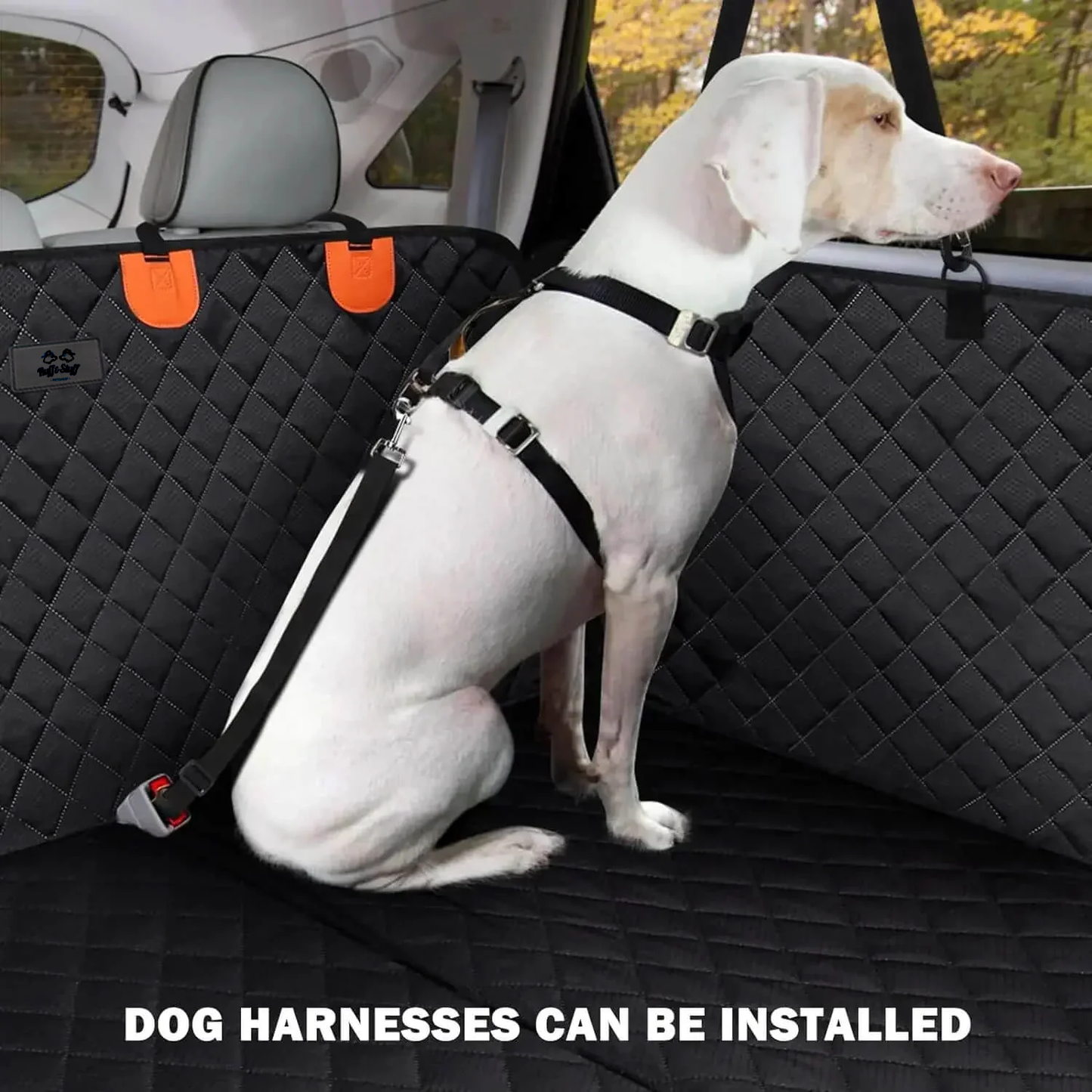The Ruff Cover™ Hard Bottom Car Seat Cover 🐕🦺🐶