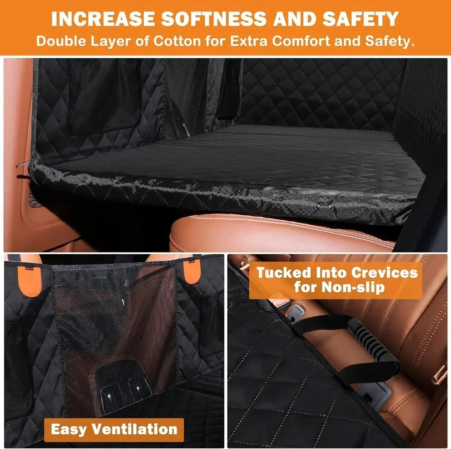The Ruff Cover™ Hard Bottom Car Seat Cover 🐕🦺🐶
