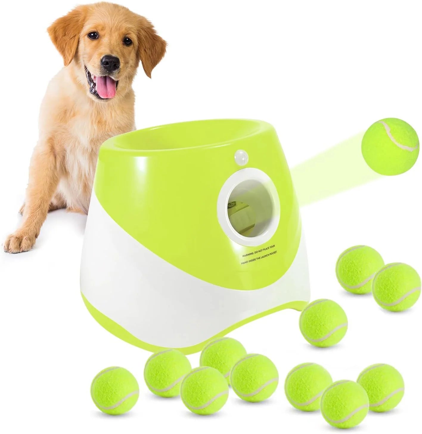 The Stuff Launcher - Automatic Ball Launcher 🤾♂️🐶