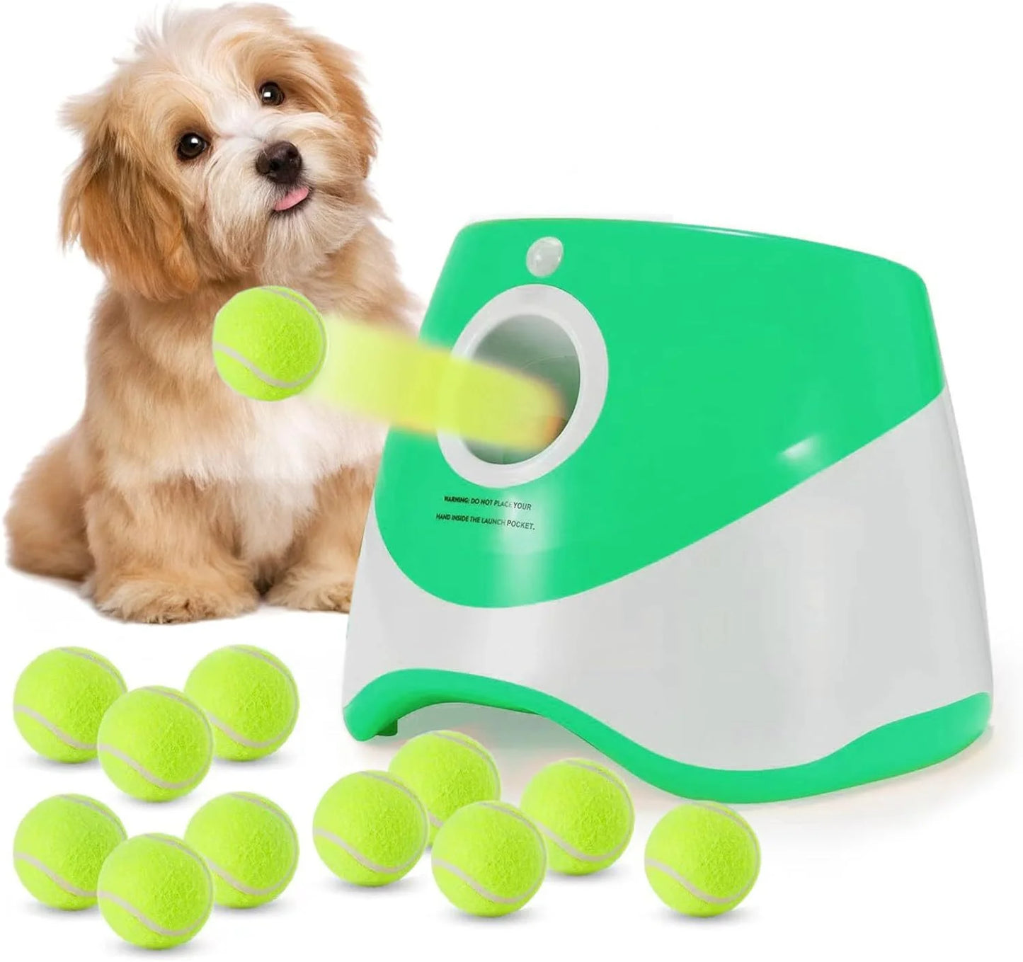 The Stuff Launcher - Automatic Ball Launcher 🤾♂️🐶