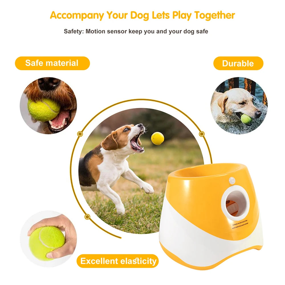 The Stuff Launcher - Automatic Ball Launcher 🤾♂️🐶