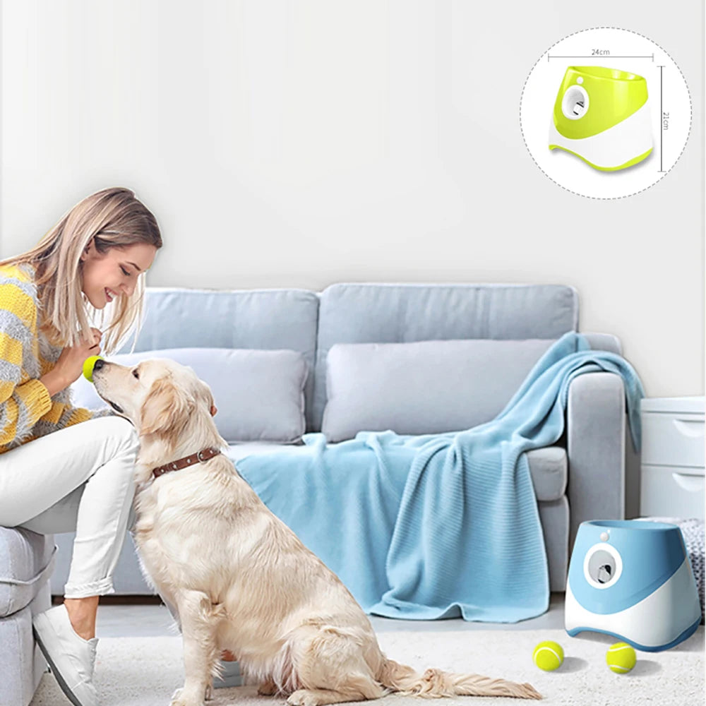 The Stuff Launcher - Automatic Ball Launcher 🤾♂️🐶