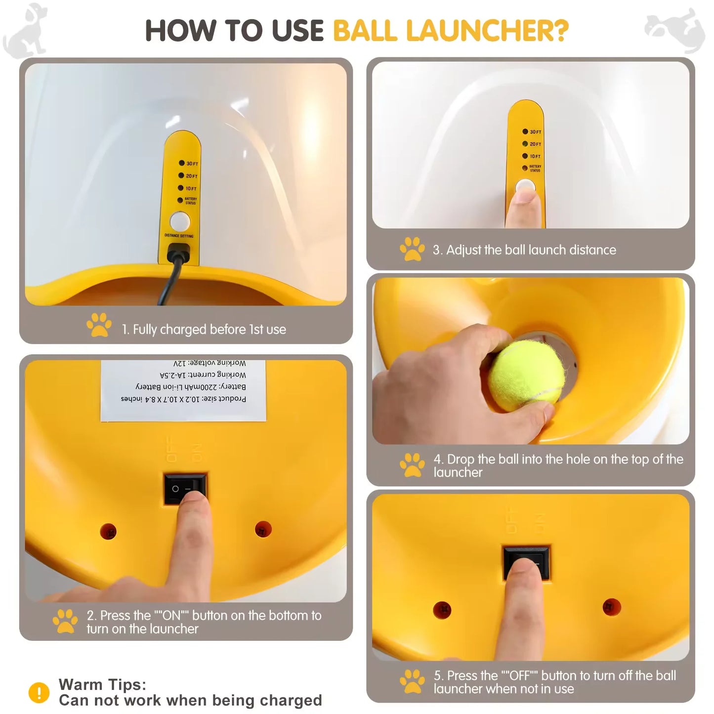 The Stuff Launcher - Automatic Ball Launcher 🤾♂️🐶